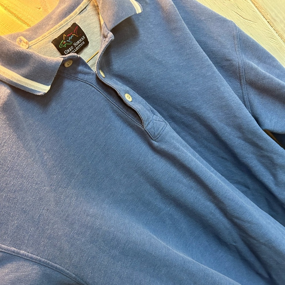 Greg Norman long sleeve Polo Mens XL. Gently worn, very good condition.